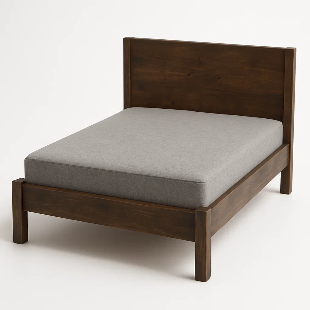 Letto a pannelli,Letto a pannelli in legno - CASAFURNADO