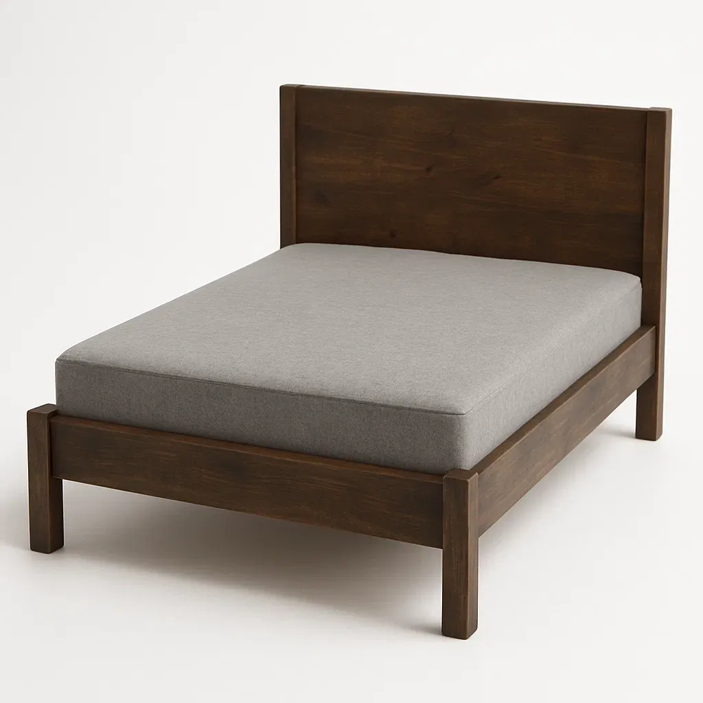 Letto a pannelli,Letto a pannelli in legno - CASAFURNADO