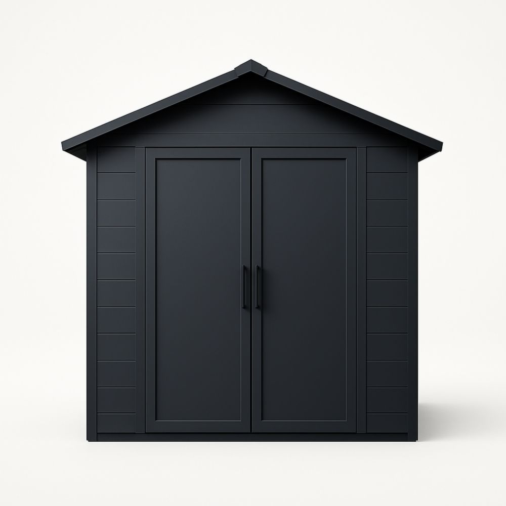 Capanno da Giardino in Resina Nero-Gridestro