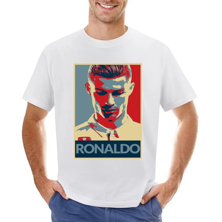Cristiano Ronaldo Inspired Siuuu Men's Soccer Culture Tee