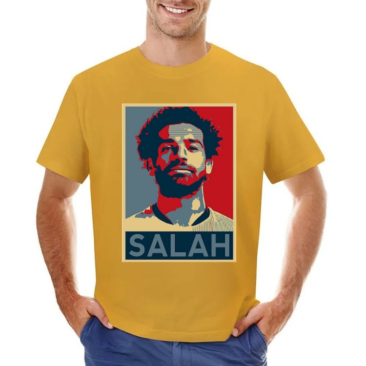 Mohamed Salah Inspired Men's Soccer Culture Tee
