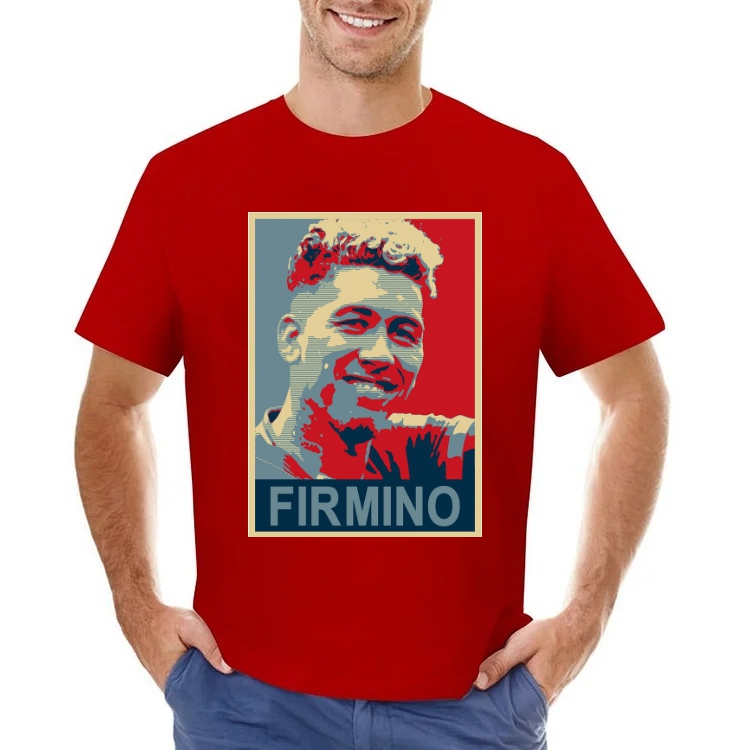 Roberto Firmino Inspired Back Turned Celebration Men's Soccer Culture Tee