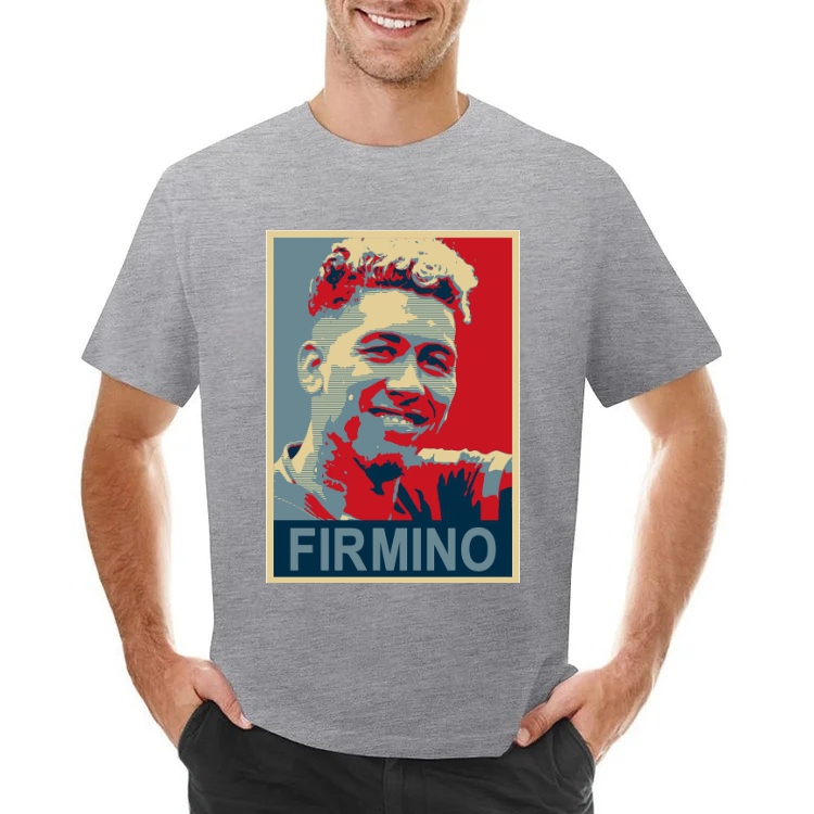 Roberto Firmino Inspired Back Turned Celebration Men's Soccer Culture Tee