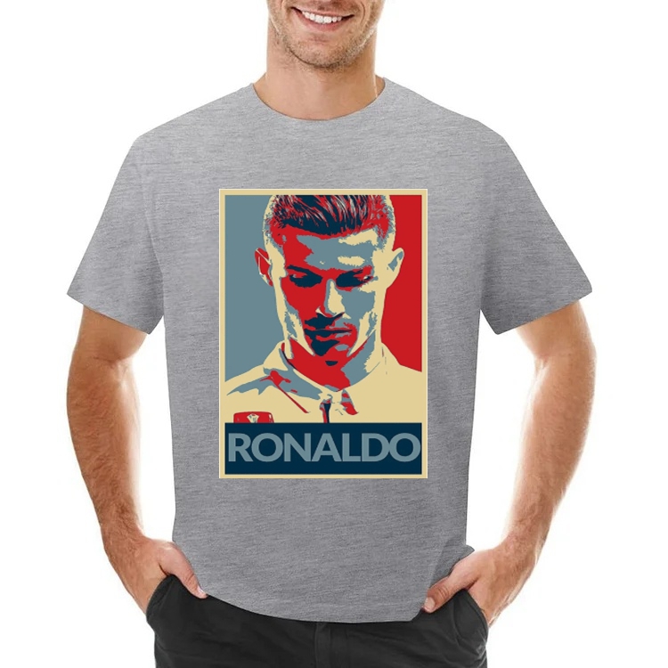 Cristiano Ronaldo Inspired Siuuu Men's Soccer Culture Tee
