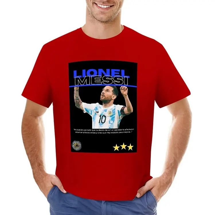 Lionel Messi Inspired Men's T-shirt