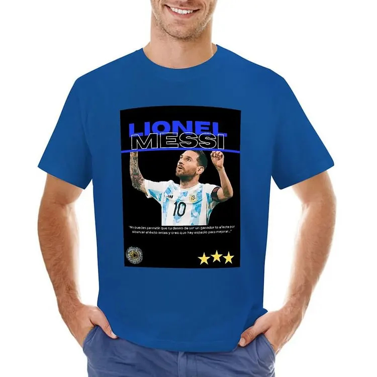 Lionel Messi Inspired Men's T-shirt