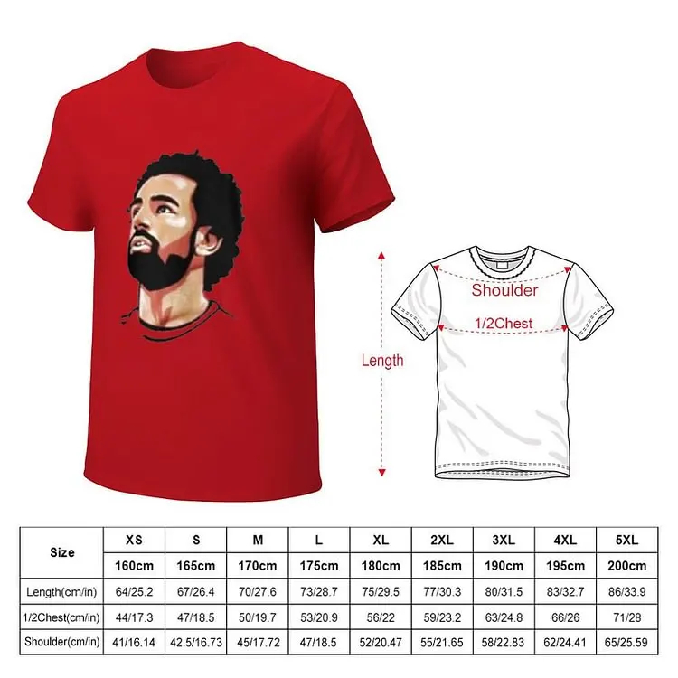 Mohamed Salah Inspired Men's Soccer Culture Tee