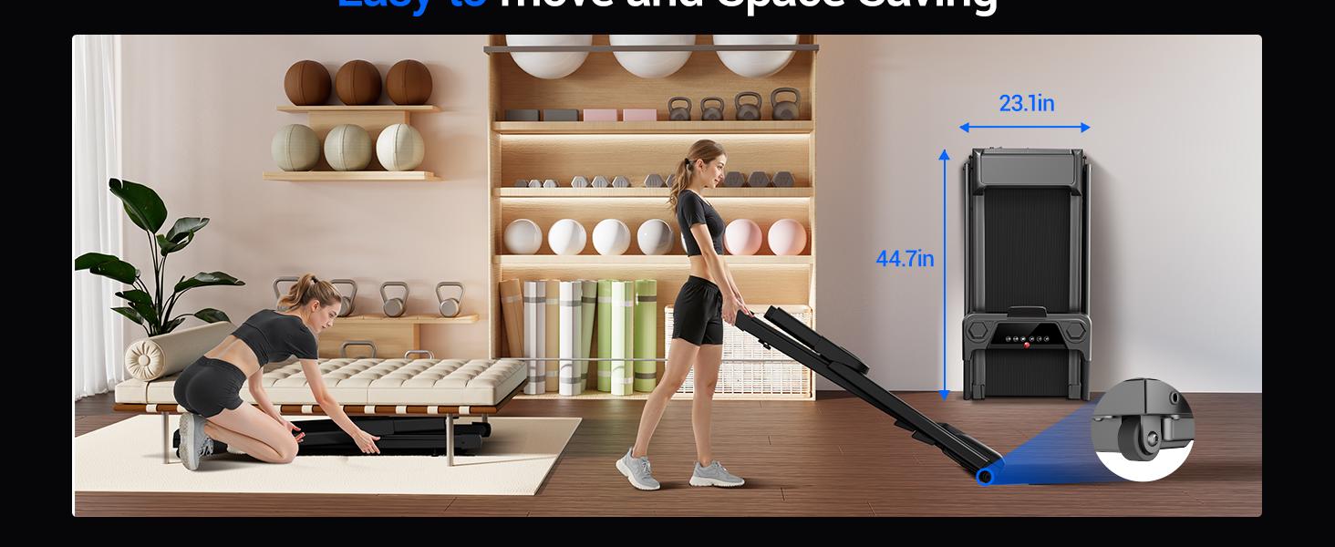 Incline Foldable Treadmill, 0.6-7MPH for Home 3.0HP Treadmills Screens Display Portable Walking Pad with Handle 300 LBS Capacity SpringStatements Incline Foldable Treadmill, 0.6-7MPH for Home 3.0HP Treadmills Screens Display Portable Walking Pad with Handle 300 LBS Capacity SpringStatements