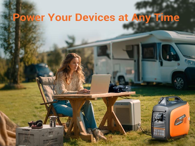 (Ships Within 24H) Efurden Portable Inverter Generator 2500W Gas Powered, Long Runtime Gas Generators for Home Use, Camping, Super Quiet Emergency Home Backup, with CO Sensor, EPA Compliant (Ships Within 24H) Efurden Portable Inverter Generator 2500W Gas Powered, Long Runtime Gas Generators for Home Use, Camping, Super Quiet Emergency Home Backup, with CO Sensor, EPA Compliant