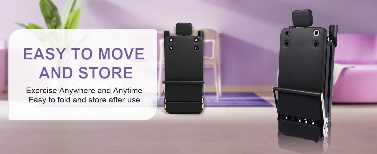 Pilates Reformer, Foldable Reformer Pilates Machine, Pilates Equipment for Home Women Use Gym Workout & Advanced and Beginners Users