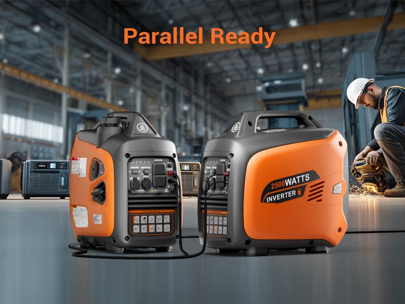 (Ships Within 24H) Efurden Portable Inverter Generator 2500W Gas Powered, Long Runtime Gas Generators for Home Use, Camping, Super Quiet Emergency Home Backup, with CO Sensor, EPA Compliant (Ships Within 24H) Efurden Portable Inverter Generator 2500W Gas Powered, Long Runtime Gas Generators for Home Use, Camping, Super Quiet Emergency Home Backup, with CO Sensor, EPA Compliant