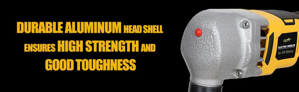 Mellif Brushless Cordless Nibbler compatible with Dewalt 20V Max Battery, 18 Gauge Sheet Metal Cutter w/ 1200RPM Brushless Motor | Replaced Blades for Cutting Aluminium, Stainless Steel, Plastic,Roofing, Industrial