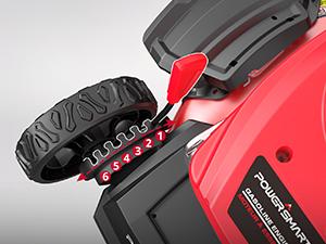 PowerSmart Lawn Mower Gas Powered, 18-Inch/21-Inch 144cc Engine 3-in-1 Walk-Behind Push Lawn Mower, Oil Included,SpringTok (DV8618P/DV8621P)