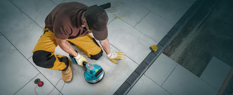 Seesii KP-160B Tile Vibration Tool, Cordless Tile Vibration Leveling Machine with 2×2000mAh Batteries, 160mm Large Suction Strong Grip, 12-Speed Adjustable Tile Tools for Floor/for the Pro and DIY fathersdaygift Outdoorfun Seesii KP-160B Tile Vibration Tool, Cordless Tile Vibration Leveling Machine with 2×2000mAh Batteries, 160mm Large Suction Strong Grip, 12-Speed Adjustable Tile Tools for Floor/for the Pro and DIY fathersdaygift Outdoorfun