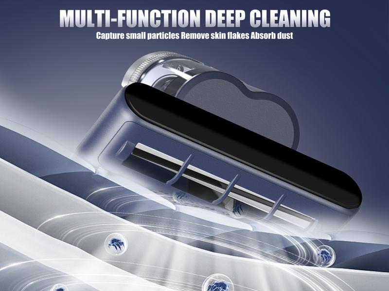 Teant Mattress Vacuum Cleaner for Dust Mites Removal, Bed Vacuum with UV-C Light & 149℉ Hot Air & Aroma Tablet & LED Display, Hyper Helix Motor&16Kpa Powerful Suction Double-Cup Handheld Vacuum Cleaner With HEPA Filter for Bed Couch Sofa
