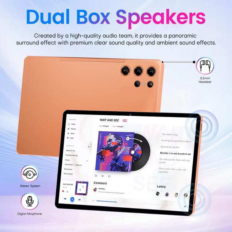 Tablet X9 Ultra 11 Pulgadas Android 15 Última Versión | 12GB RAM + 256GB Almacenamiento Expandible.