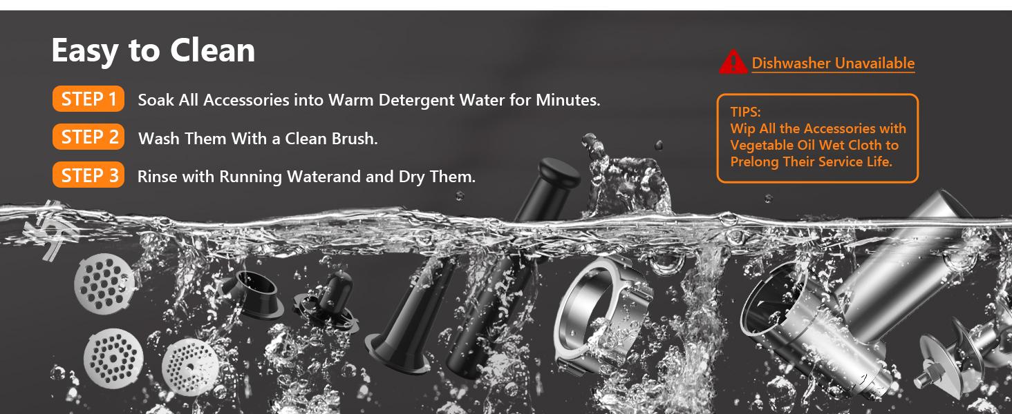 Electric Meat Grinders, Sausage Stuffer Maker 450W(3000W Max) Food Grinder with Blade & 3 Plates,Tubes & Kubbe Kit,Stainless Steel Meat Mincer Machine Ground Beef/Pork Kitchen Appliances Slicer Electric Meat Grinders, Sausage Stuffer Maker 450W(3000W Max) Food Grinder with Blade & 3 Plates,Tubes & Kubbe Kit,Stainless Steel Meat Mincer Machine Ground Beef/Pork Kitchen Appliances Slicer