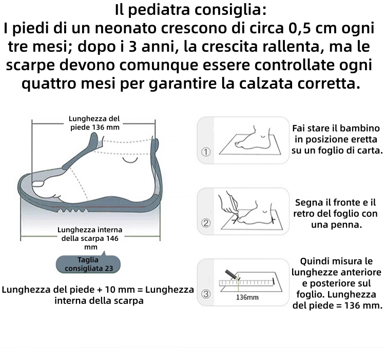 ⏰ Solo oggi: 70% di sconto – Non lasciartelo sfuggire! Scarpe ergonomiche per bambini recentemente migliorate ✅ Adatte ai bambini che imparano a camminare e a coloro che necessitano di correzione del piede (da 1 a 12 anni)