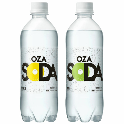 【炭酸水の最安値に挑戦中！】炭酸水 500ml 48本 (24本×2ケース) 送料無料※一部地域除く 強炭酸 炭酸 無糖 OZA SODA プレーン レモン ピンクグレープフルーツ ライム 割り材 箱買い まとめ買い ライフドリンクカンパニー LIFEDRINK ZAO SODA