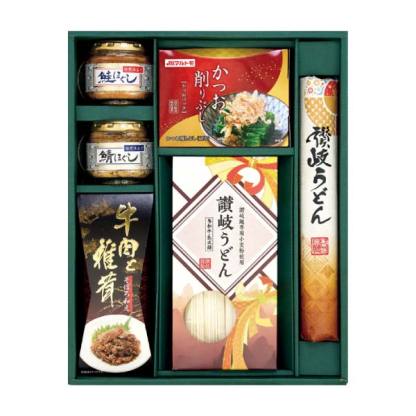 信州そば＆かに缶＆シーフードバラエティギフト【冬の贈りもの・お歳暮】[MBC-60AV]