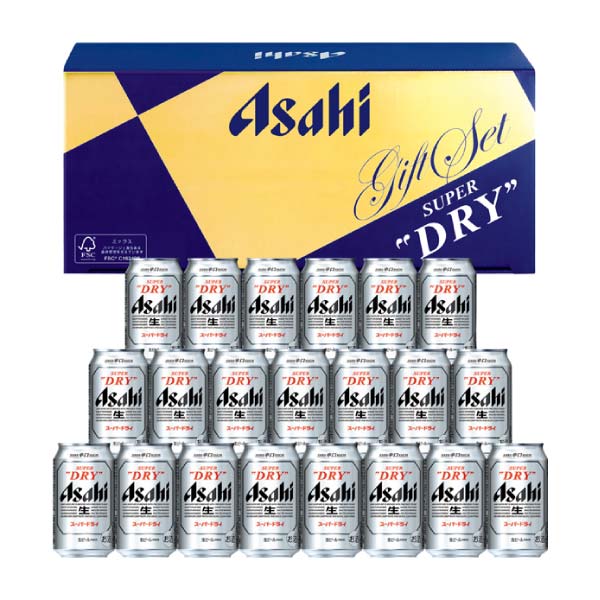アサヒビール アサヒスーパードライ缶ビールセット(お届け期間：12/1〜1/10)【冬の贈りもの・お歳暮】[AS-5N]