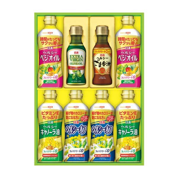 日清オイリオ オリーブオイル＆バラエティオイルギフト【冬の贈りもの・お歳暮】[OV-40A]