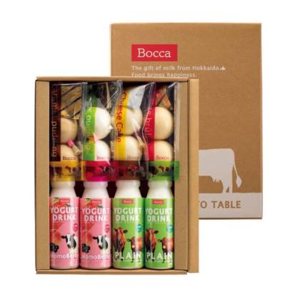 牧家 プリン＆ドリンクセット【冬の贈りもの・お歳暮】