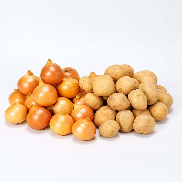 北海道美瑛町産 男爵いも たまねぎ セット 芋LM5kg、玉ねぎLM5kg【お届け期間：1月10日〜1月31日】【お買い得セール12月】