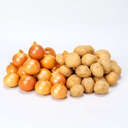 北海道美瑛町産 男爵いも たまねぎ セット 芋LM5kg、玉ねぎLM5kg【お届け期間：1月10日〜1月31日】【お買い得セール12月】