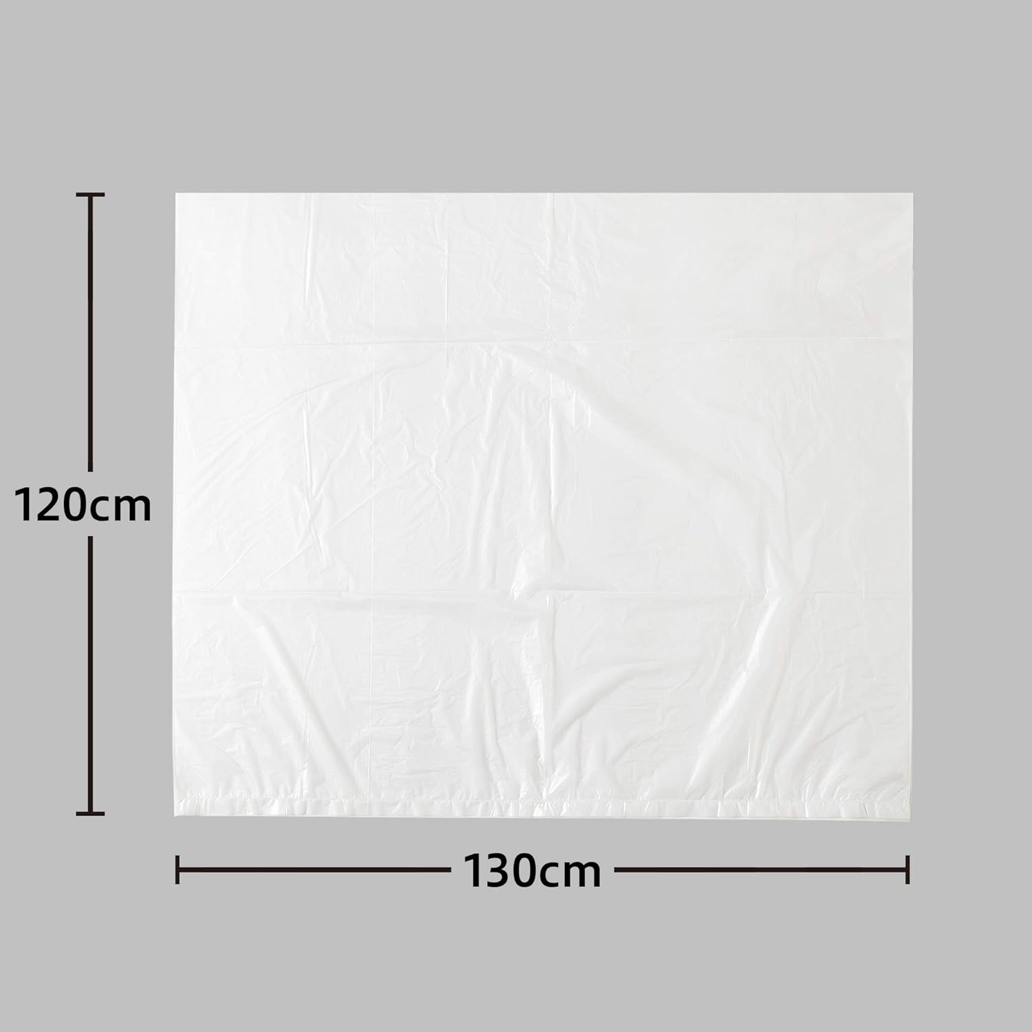 Chemical Japan HD-700 Garbage Bags, Thick and Durable, 2.6 gal (70 L), 60 Sheets (30 Sheets x 2 Sets), Translucent, Shakashaka Type, Width 31.5 inches (80 cm), Height 35.4 inches (90 cm), Thickness