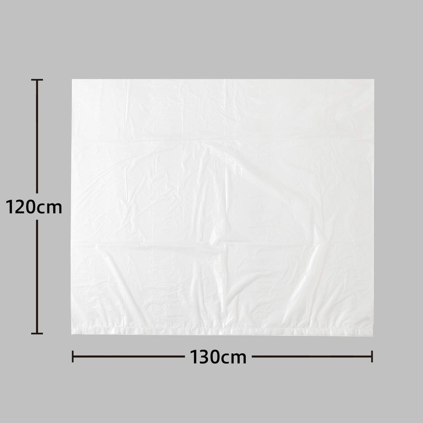 Chemical Japan HD-700 Garbage Bags, Thick and Durable, 2.6 gal (70 L), 60 Sheets (30 Sheets x 2 Sets), Translucent, Shakashaka Type, Width 31.5 inches (80 cm), Height 35.4 inches (90 cm), Thickness