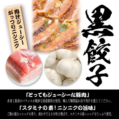 【4年連続中華総菜・点心部門グルメ大賞受賞！】餃子 送料無料 【5000万個完売】黒餃子48個本餃子48個！約96個分約16人前！