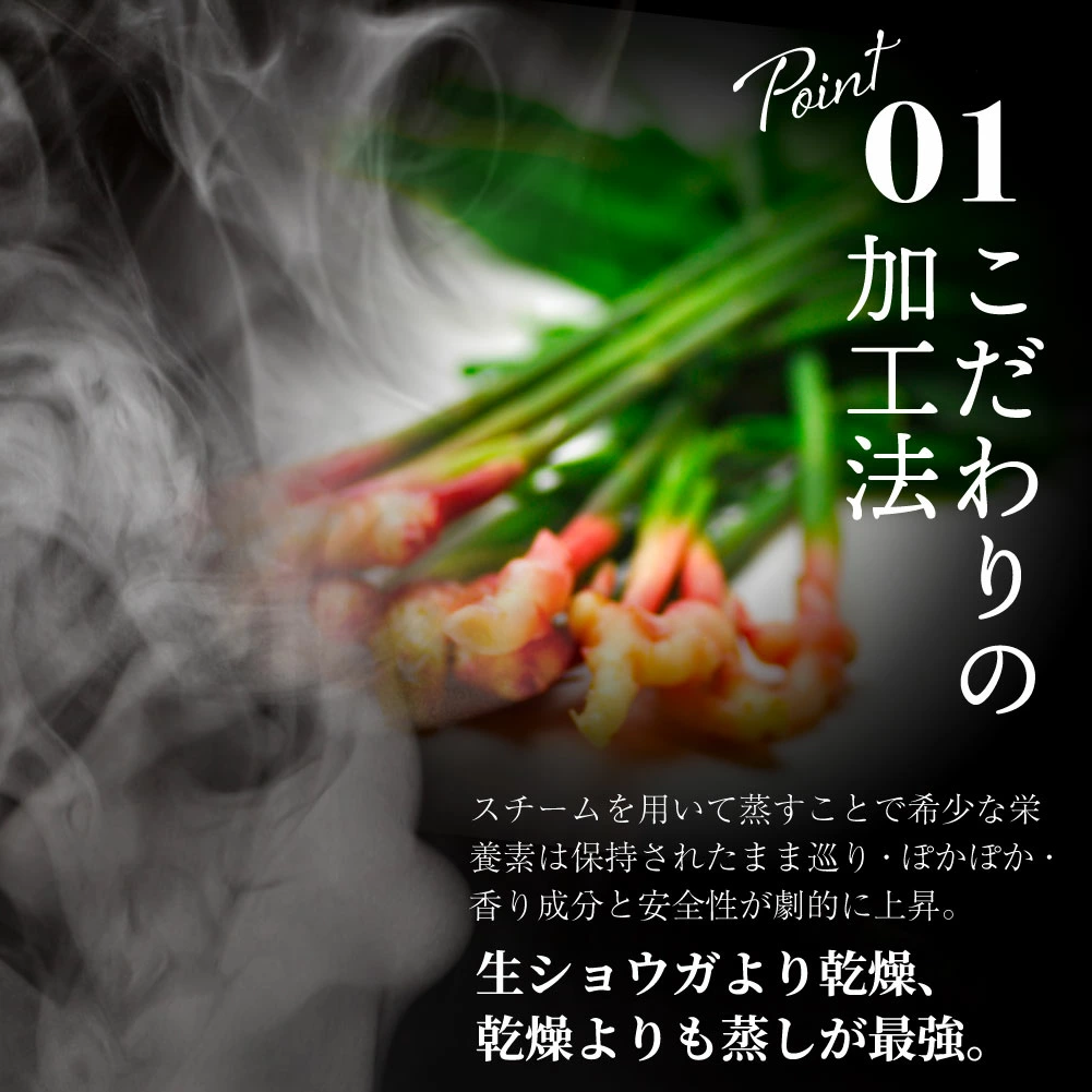 生姜パウダー 生姜の王様 金時生姜 100g 無農薬 金時しょうが 蒸し生姜 パウダー 粉末 ショウガオール 469mg 含有 無添加 温活 虎松屋
