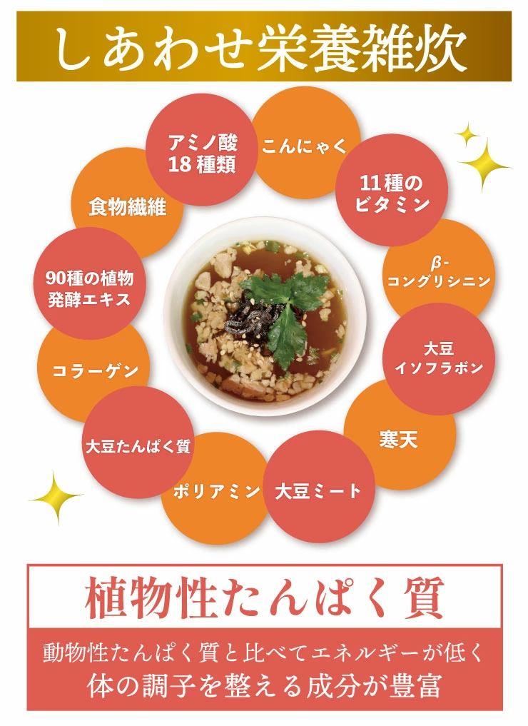 【福袋】ヘルシースタイル雑炊 6種類18食 ダイエット食品 ダイエット雑炊 置き換えダイエット ダイエット食品 低糖質 糖質制限 プロテイン タンパク質雑炊　ダイエット 低カロリー 糖質オフ 満腹感　大豆ミート　大豆ライス　福袋　バランス栄養 ぷるるん姫