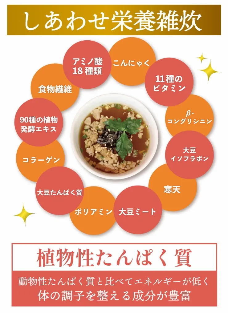 【福袋】ヘルシースタイル雑炊 6種類18食 ダイエット食品 ダイエット雑炊 置き換えダイエット ダイエット食品 低糖質 糖質制限 プロテイン タンパク質雑炊　ダイエット 低カロリー 糖質オフ 満腹感　大豆ミート　大豆ライス　福袋　バランス栄養 ぷるるん姫