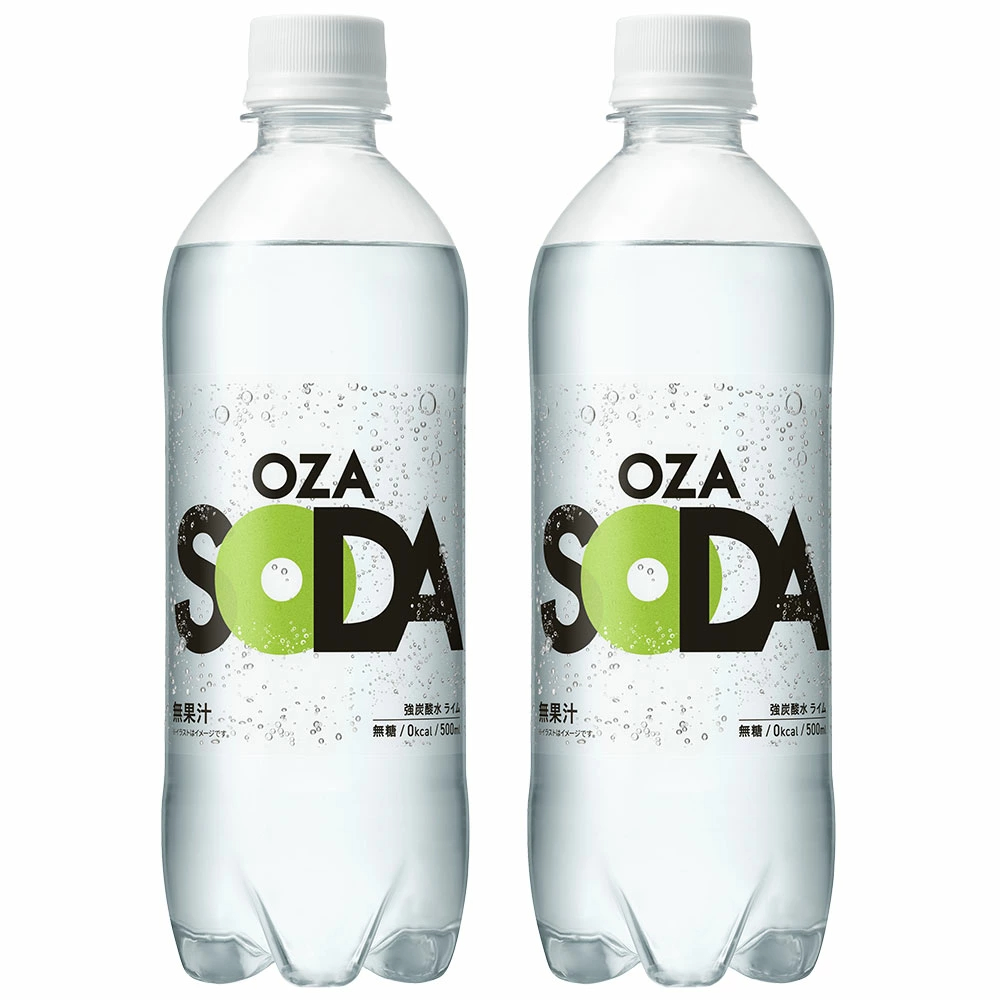 【炭酸水の最安値に挑戦中！】炭酸水 500ml 48本 (24本×2ケース) 送料無料※一部地域除く 強炭酸 炭酸 無糖 OZA SODA プレーン レモン ピンクグレープフルーツ ライム 割り材 箱買い まとめ買い ライフドリンクカンパニー LIFEDRINK ZAO SODA