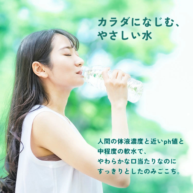 水 500ml ミネラルウォーター ラベルレス 48本 アイリスオーヤマ 富士山の天然水 【代引不可】【飲料】