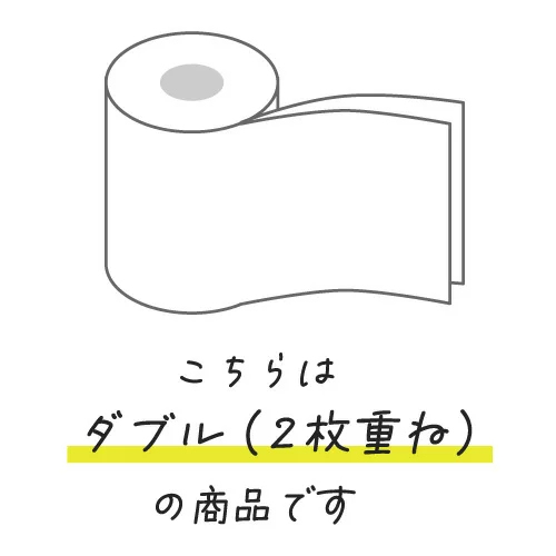 ☆再生紙トイレット12RW☆108ｍｍ幅 トイレットペーパー ダブル 1ロール：27.5m 96ロール入り(1パック12ロール）無地 無印刷