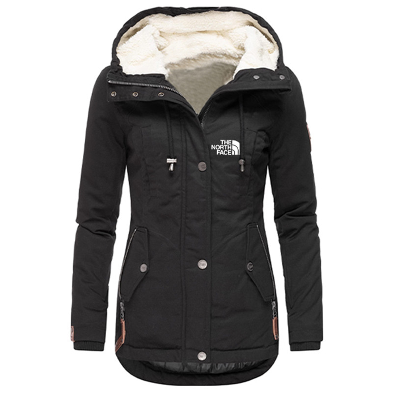 The Nokhjgrth Face-Women's Cotton Winter Hood Jacket