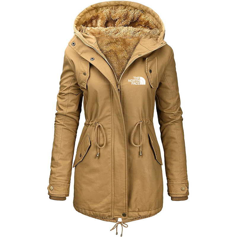 The Nokhjgrth Face-Women's Winter Windproof Padded Parka Coat