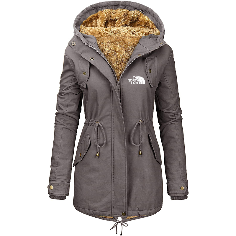 The Nokhjgrth Face-Women's Winter Windproof Padded Parka Coat