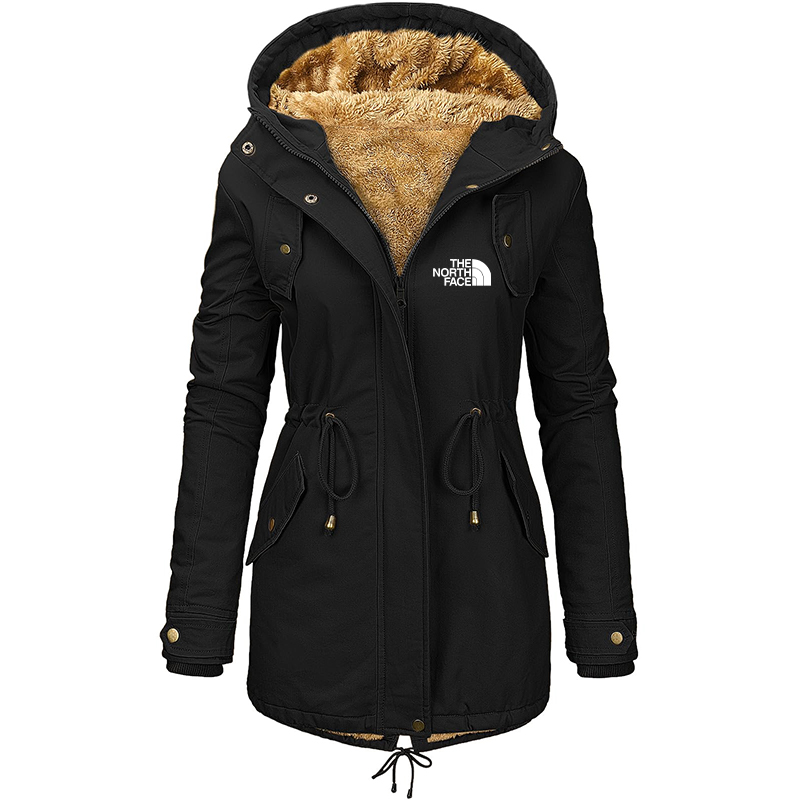 The Nokhjgrth Face-Women's Winter Windproof Padded Parka Coat