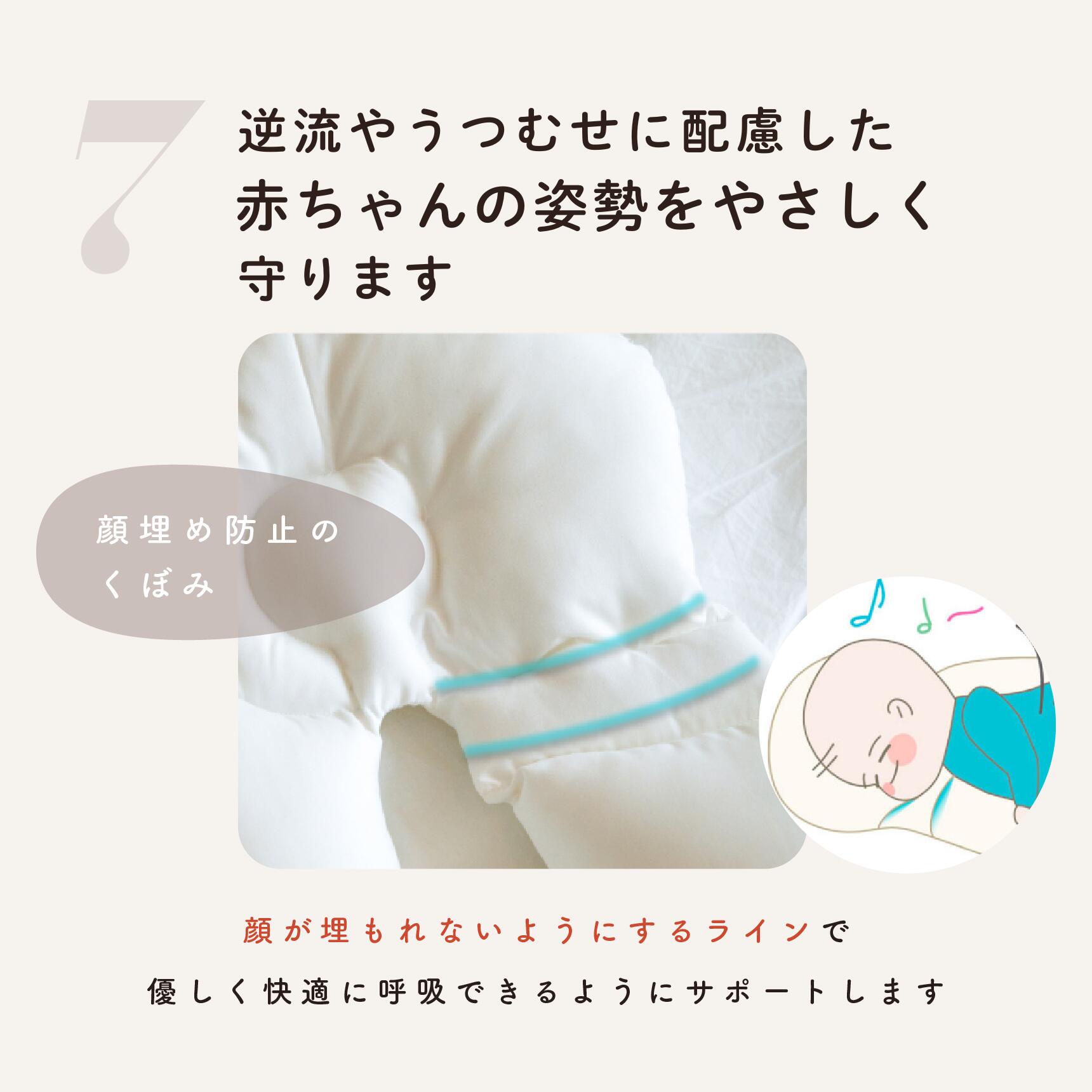 【公式】1位獲得【YUUNYSLEEP ユニースリープ】新生児から使える 絶壁予防枕 赤ちゃん枕 頭の形 横向き枕　寝返り防止 ユニースリープ枕 ベビー枕 夜泣き 絶壁防止枕 出産祝い 出産準備 向き癖防止 絶壁防止 【送料無料】ベビーピロー ギフト プレゼント 向き癖