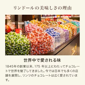 2月12日朝8時まで受付中 バレンタイン リンツ Lindt チョコレート リンドール テイスティングセット 16個入｜ギフト 可愛い スイーツ お菓子 おしゃれ 個包装 小分け リンツチョコ 誕生日 手土産 お礼 お返し 家族 プチギフト