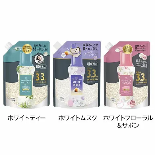 【1種類を選べる】レノア ハピネス アロマジュエル 香り付け専用ビーズ 詰替 超特大(1410mL×2セット)【レノアハピネス アロマジュエル】[柔軟剤 レノアビーズ アロマジュエル]