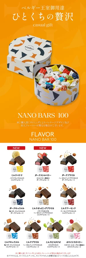 まだ間に合う バレンタイン チョコレート ガレー ナノバー30個入(送料込) 詰め合わせ 2026 バレンタイン ギフト 友 チョコ ばらまき お菓子 個包装 小分け 会社 職場 退職 祝い 挨拶 お返し 手土産 有名 高級 おしゃれ 可愛い 人気 誕生日 プレゼント