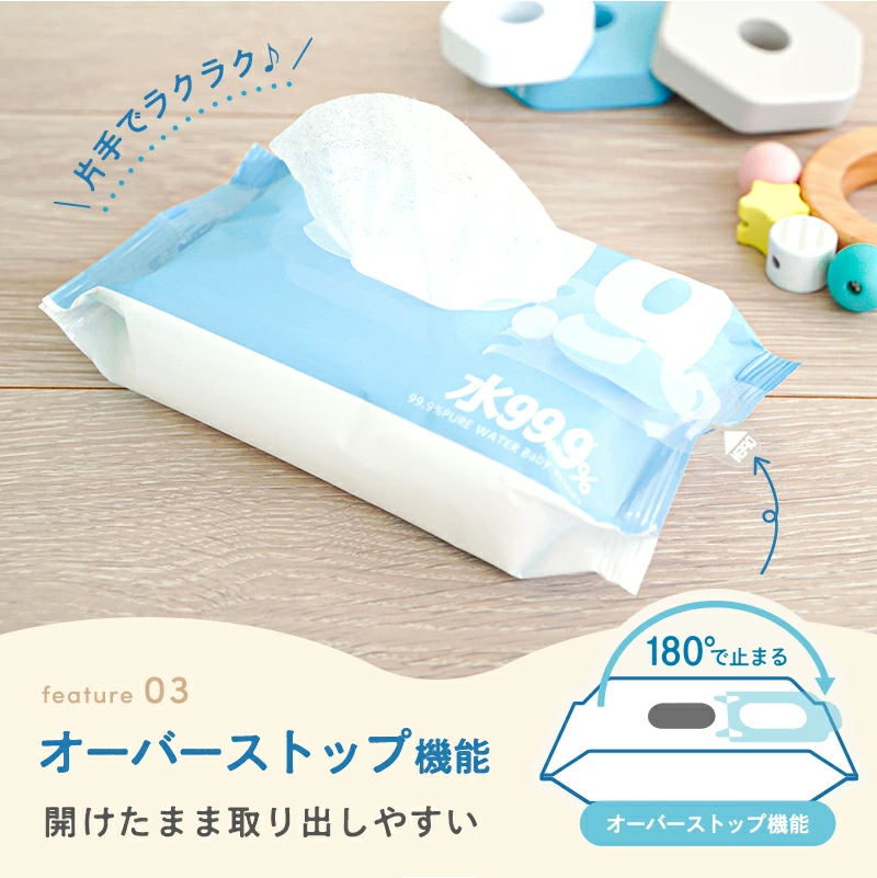 おしりふき まとめ買い おしり拭き 水99.9 【送料無料】 ふんわり シート 80枚×20個 【1,600枚】 【肌にやさしい】 レック ダイレクト お尻拭き お尻ふき