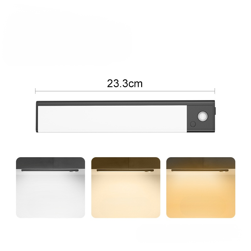 Wireless charging magnetic sensor light