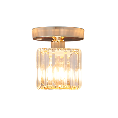 Crystal chandelier entryway set