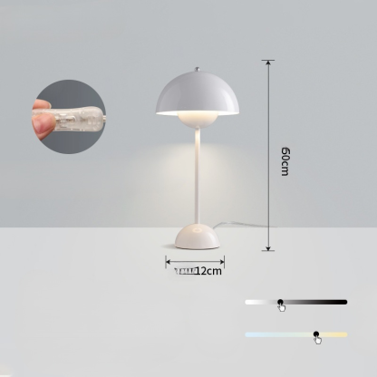 Flower bud mushroom table lamp